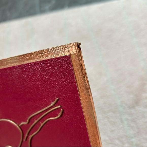 Artist Signed Copper Wall Art Red and Gold John Schtakleff 11.75"x8" - Picture 9 of 16